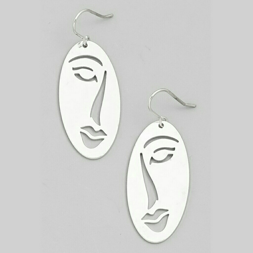 NEW! Funny Face Earrings